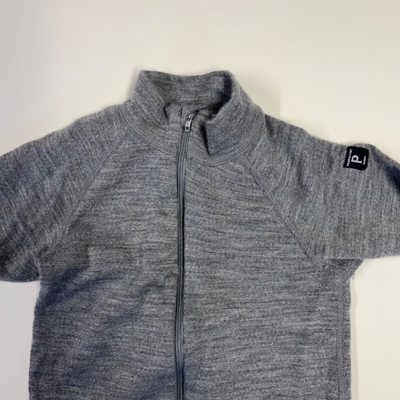 Polarn O. Pyret Merino Wool Terry Romper Size 1.5 - 2 Years EUC - Picture 3 of 4